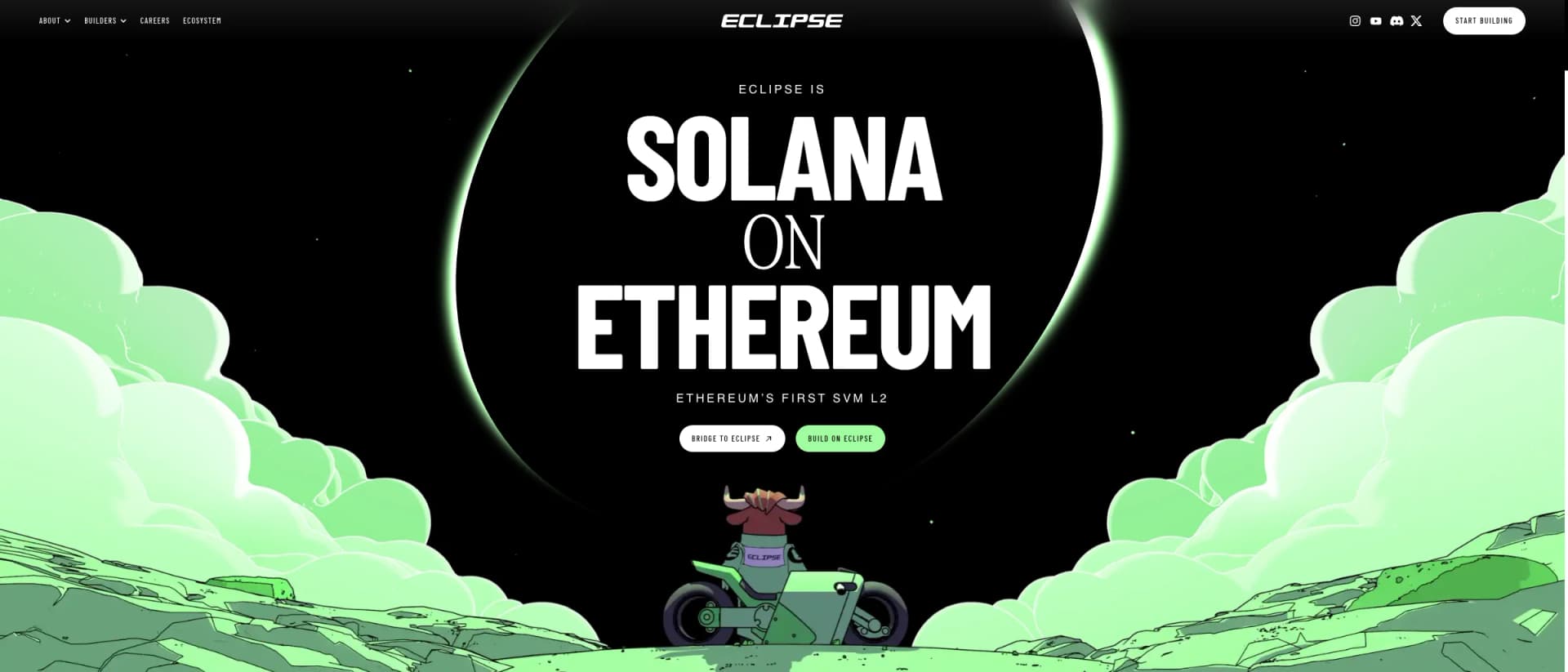 Eclipse ES token launch application screenshot
